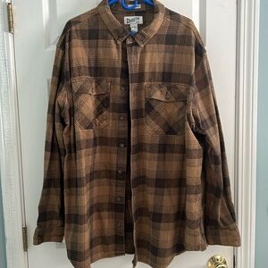 Duluth Untucked Plaid Shirt Size 2XLT